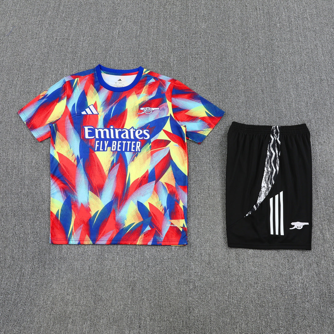 Arsenal 2025/26 Training Kit - Red/Yellow
