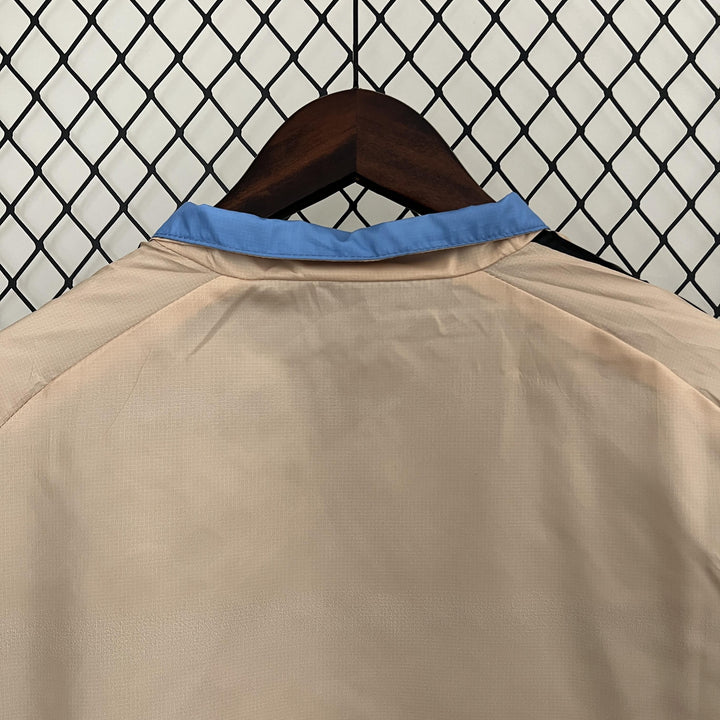 Manchester United Reversible Windbreaker Jacket - Light Blue/Beige