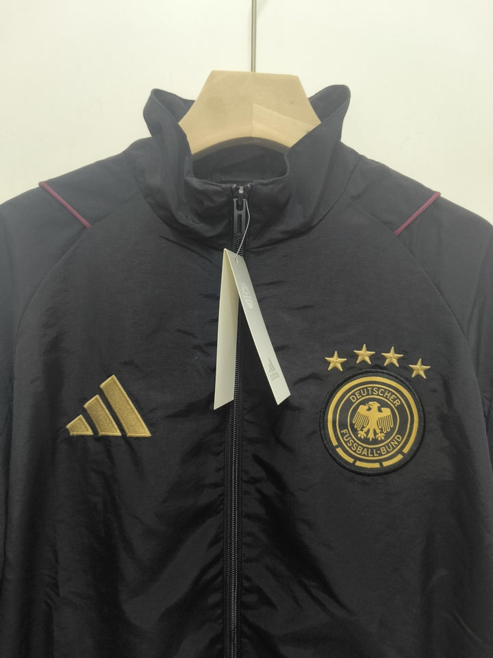 Germany Windbreaker Jacket - Black