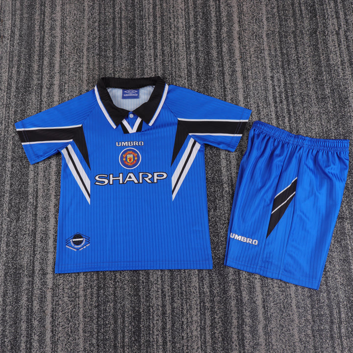 Manchester United 96/97 Children's Third Retro Set