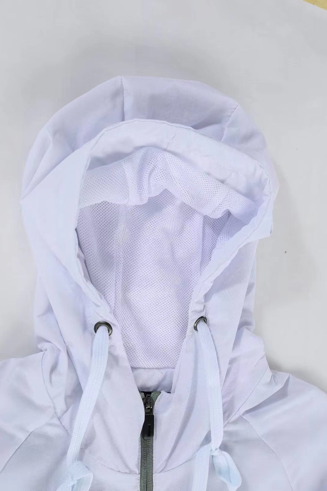 Nike Windbreaker Jacket - White/Dark Green