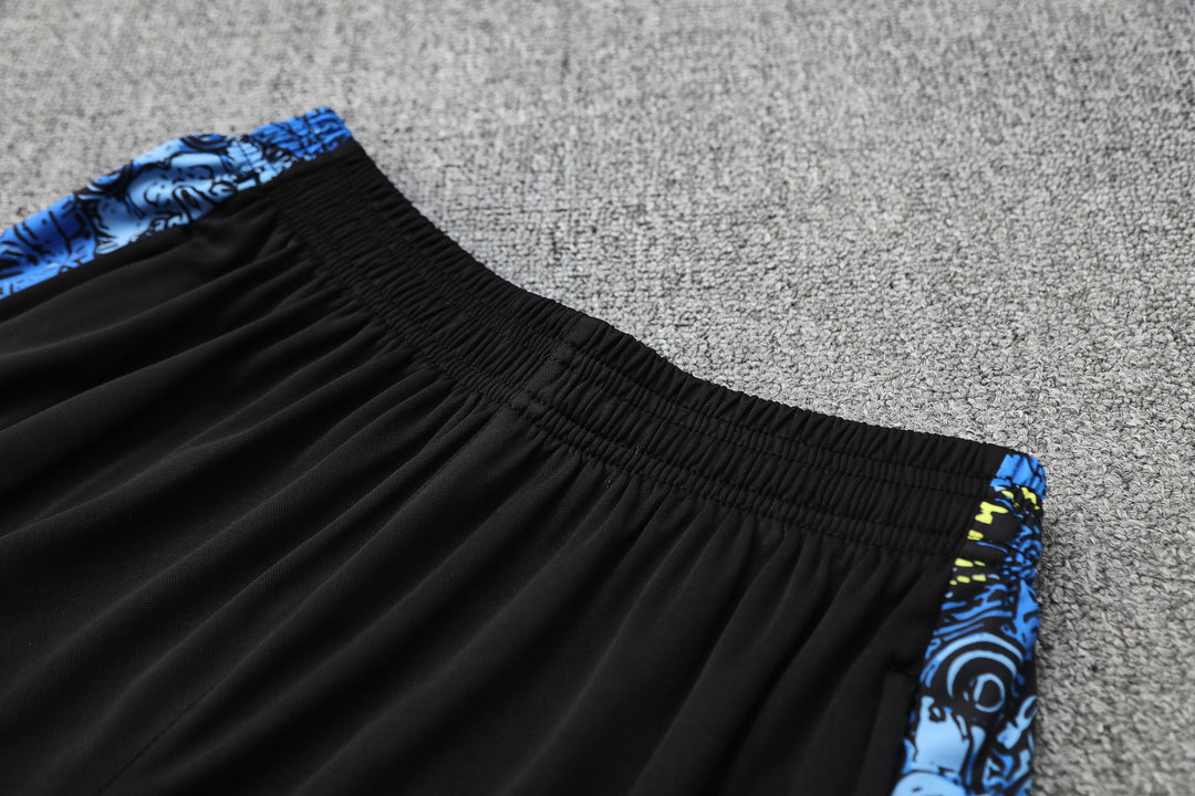 Brazil 2025/26 Training Short - Black/Blue