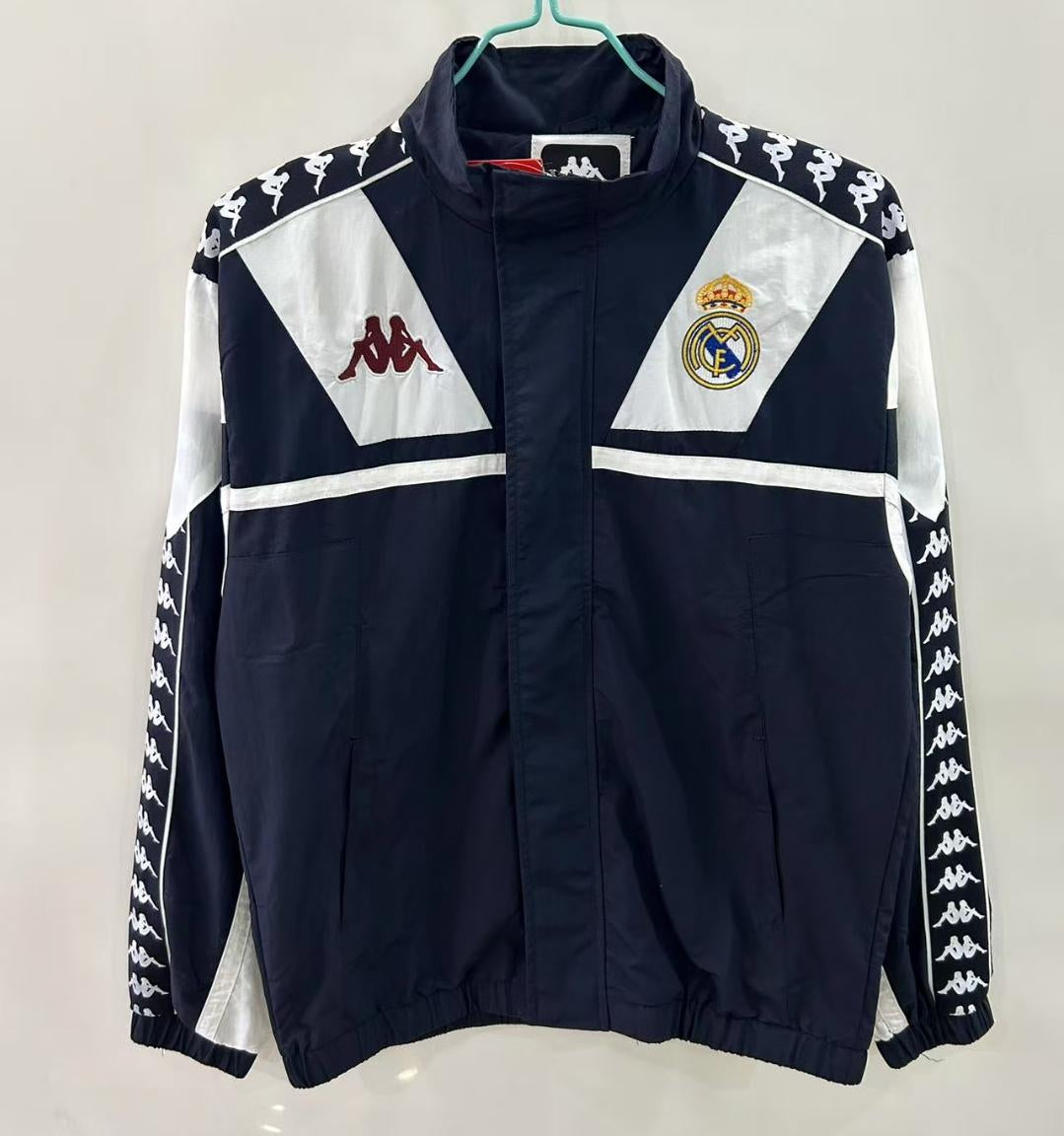 Real Madrid 1967 Windbreaker Jacket - Navy Blue