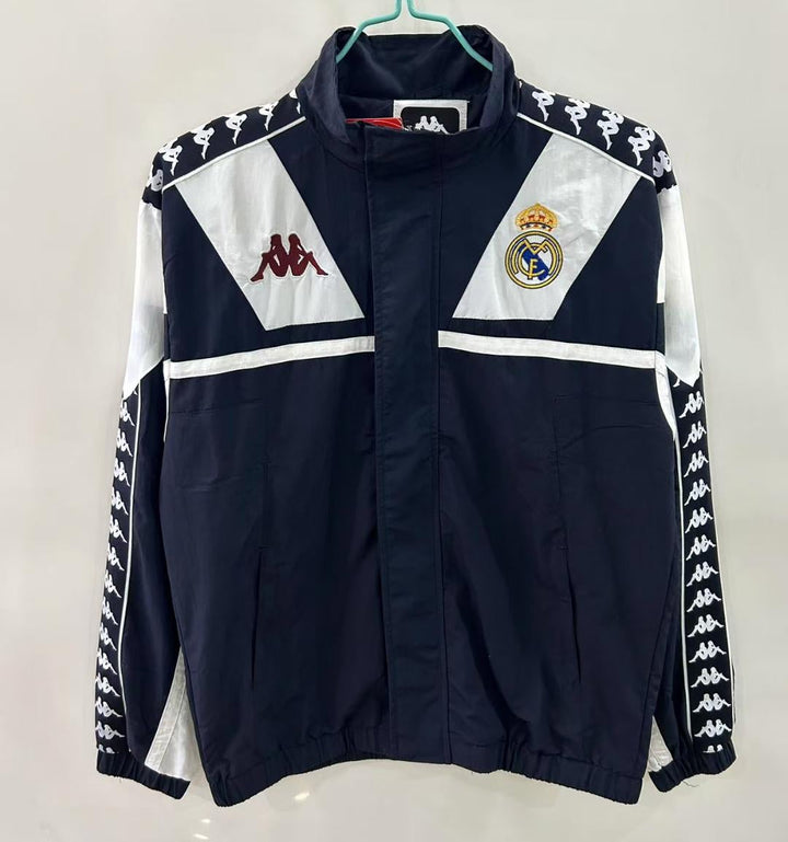 Real Madrid 1967 Windbreaker Jacket - Navy Blue