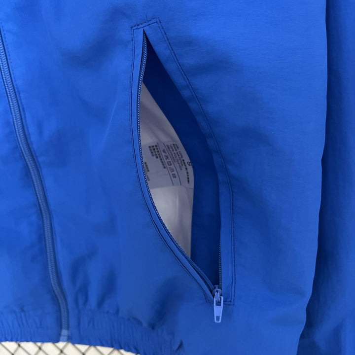 France Reversible Windbreaker Jacket - White/Blue