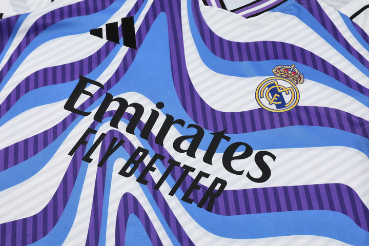 Real Madrid 2025/26 Training Shirt - White/Blue