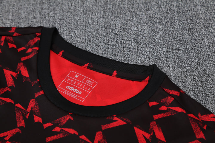 Manchester United 2025/26 Training Kit - Red/Black