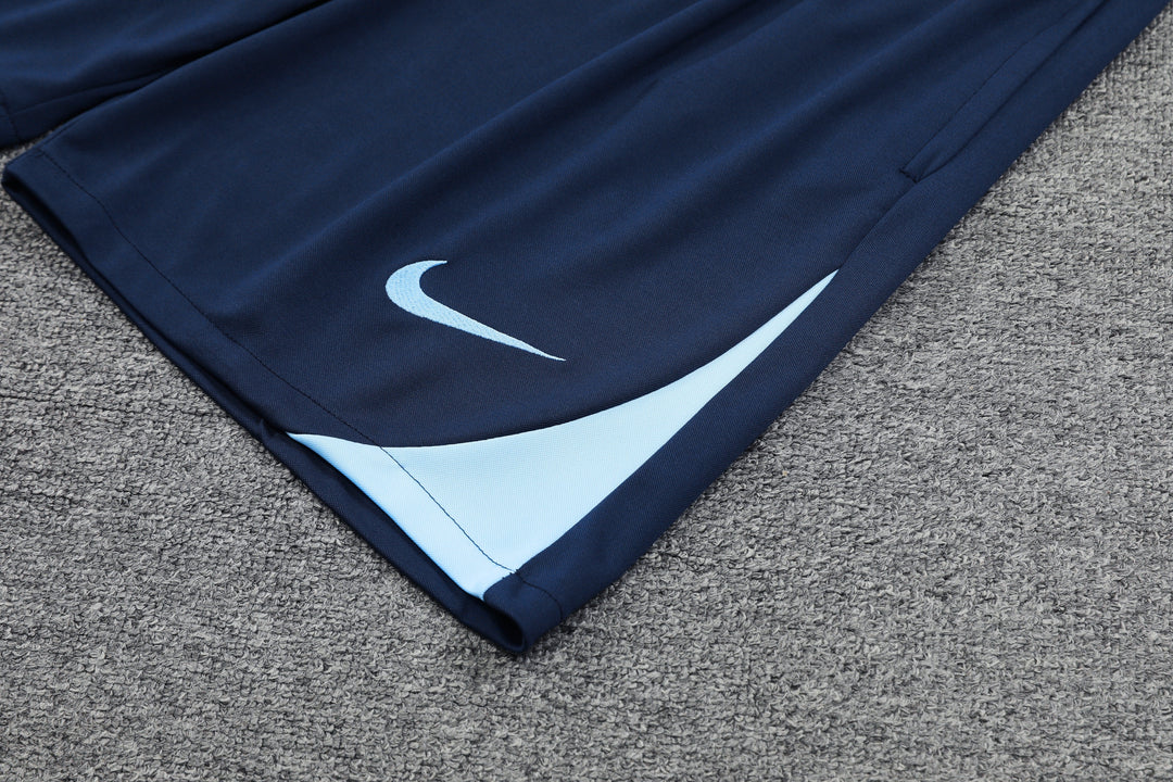 PSG 2024/25 Training Short - Navy Blue/Light Blue