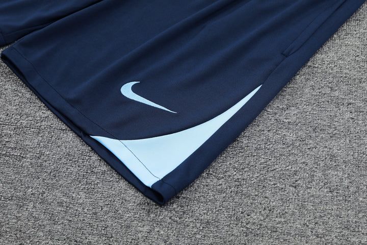 PSG 2024/25 Training Short - Navy Blue/Light Blue