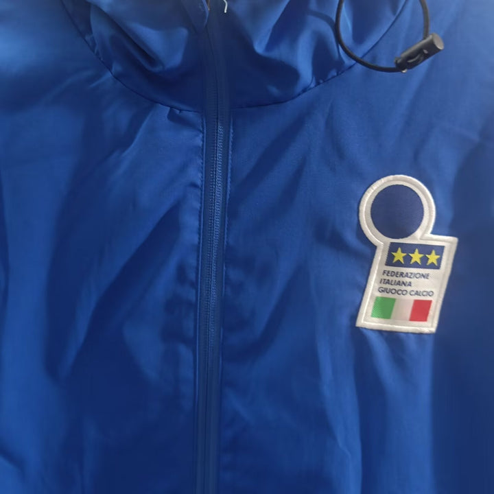 Italy Windbreaker Jacket - Blue