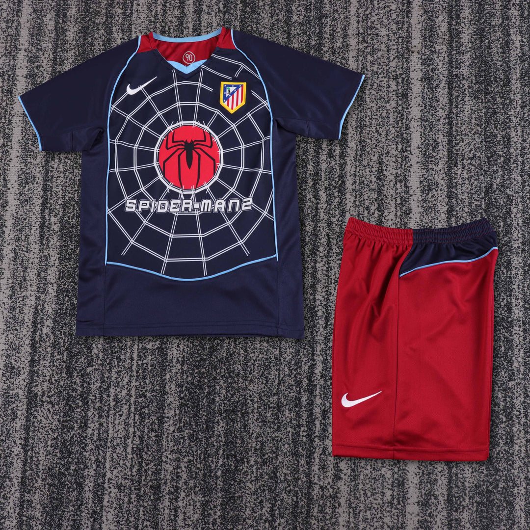Atletico Madrid 04/05 Children's Away Retro Set