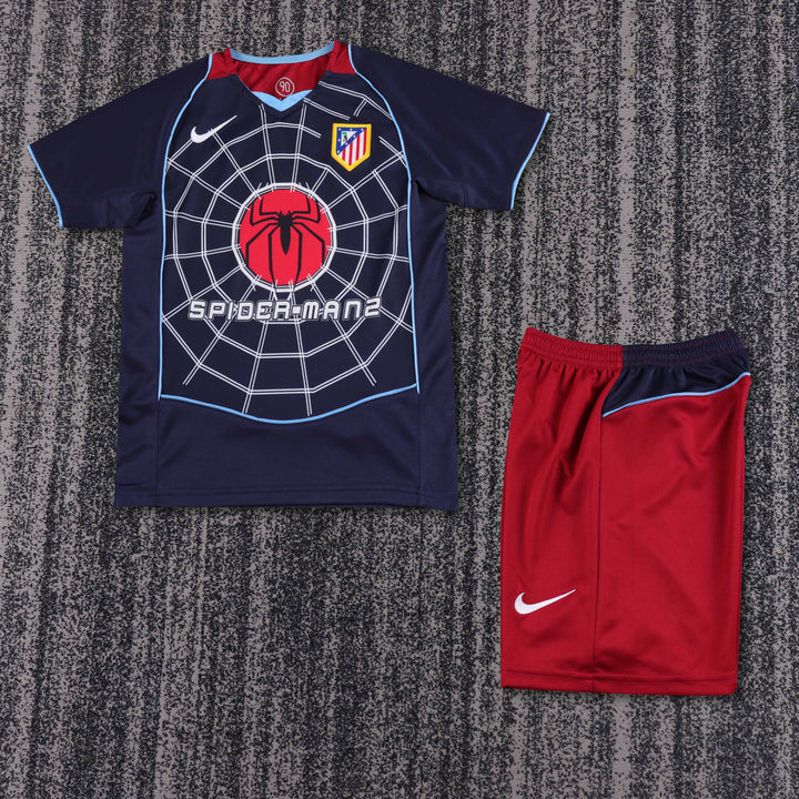 Atletico Madrid 04/05 Children's Away Retro Set