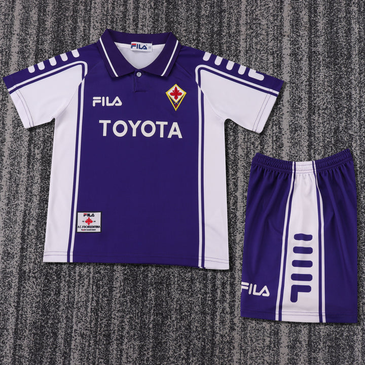 Fiorentina 99/00 Children's Home Retro Set