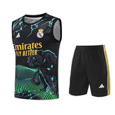 REAL MADRID TANK TOP SET 24/25 - PANTHER GREEN