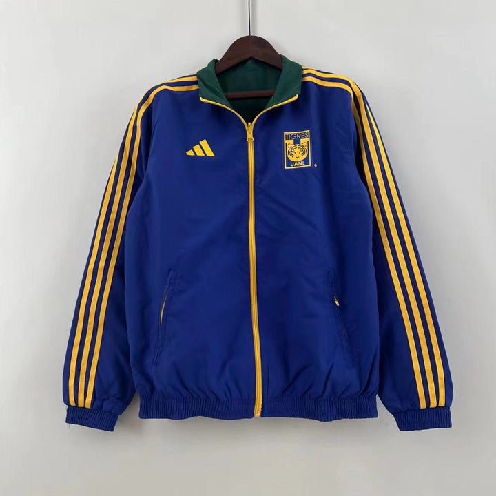 Tigres Reversible Windbreaker Jacket - Green/Blue