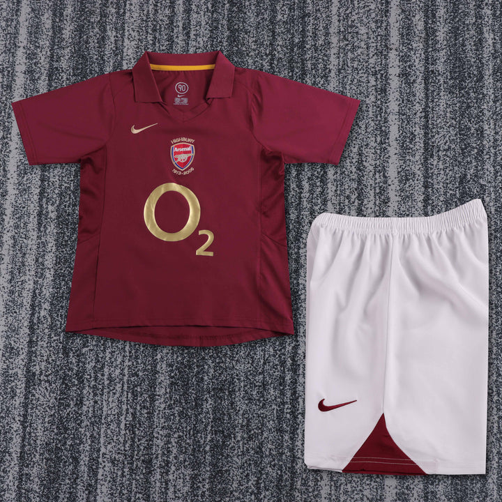 Arsenal 05/06 Children's Home Retro Set