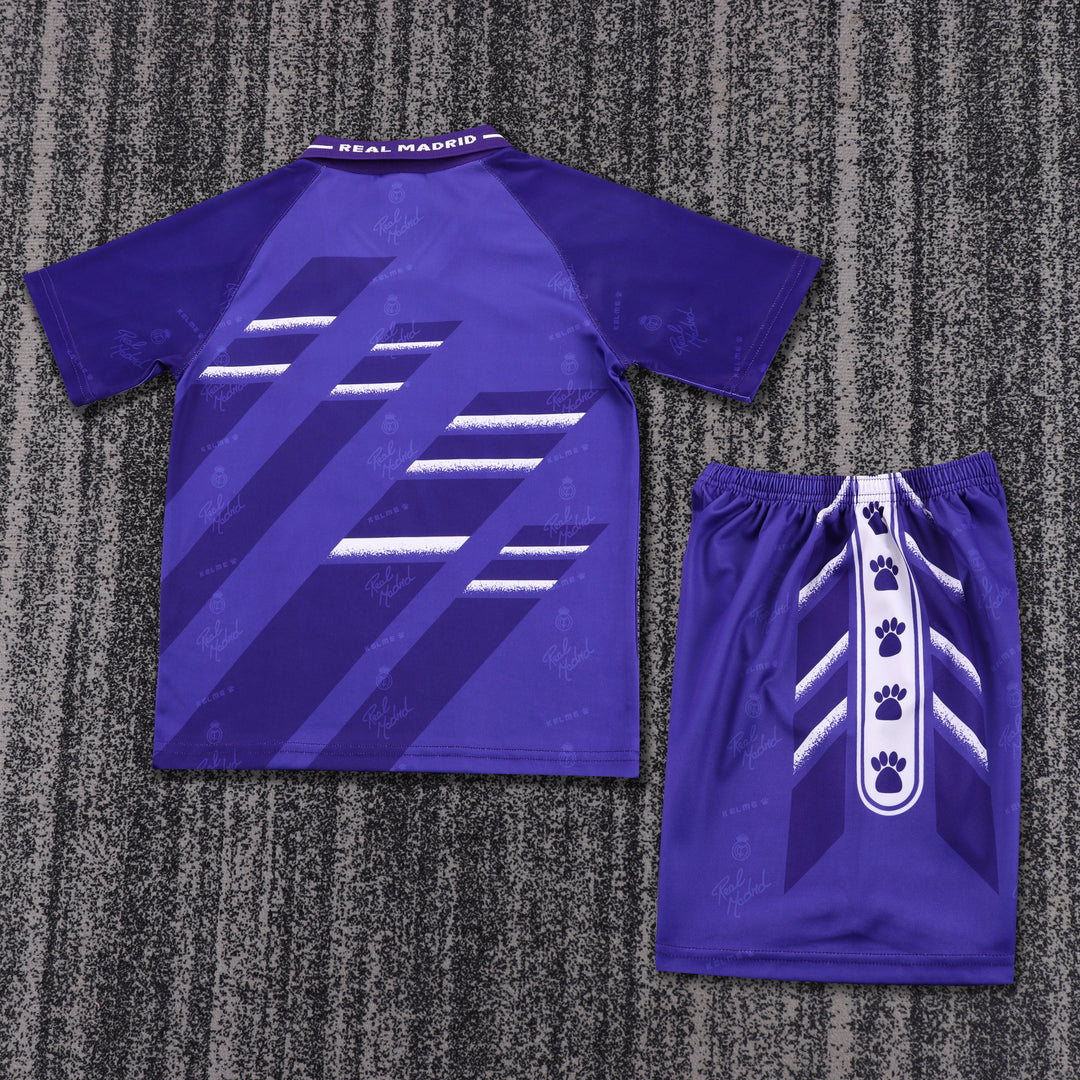 Real Madrid 94/95 Children's Away Retro Set