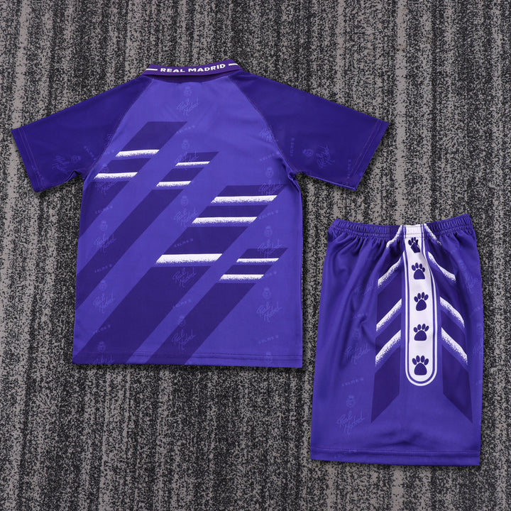 Real Madrid 94/95 Children's Away Retro Set