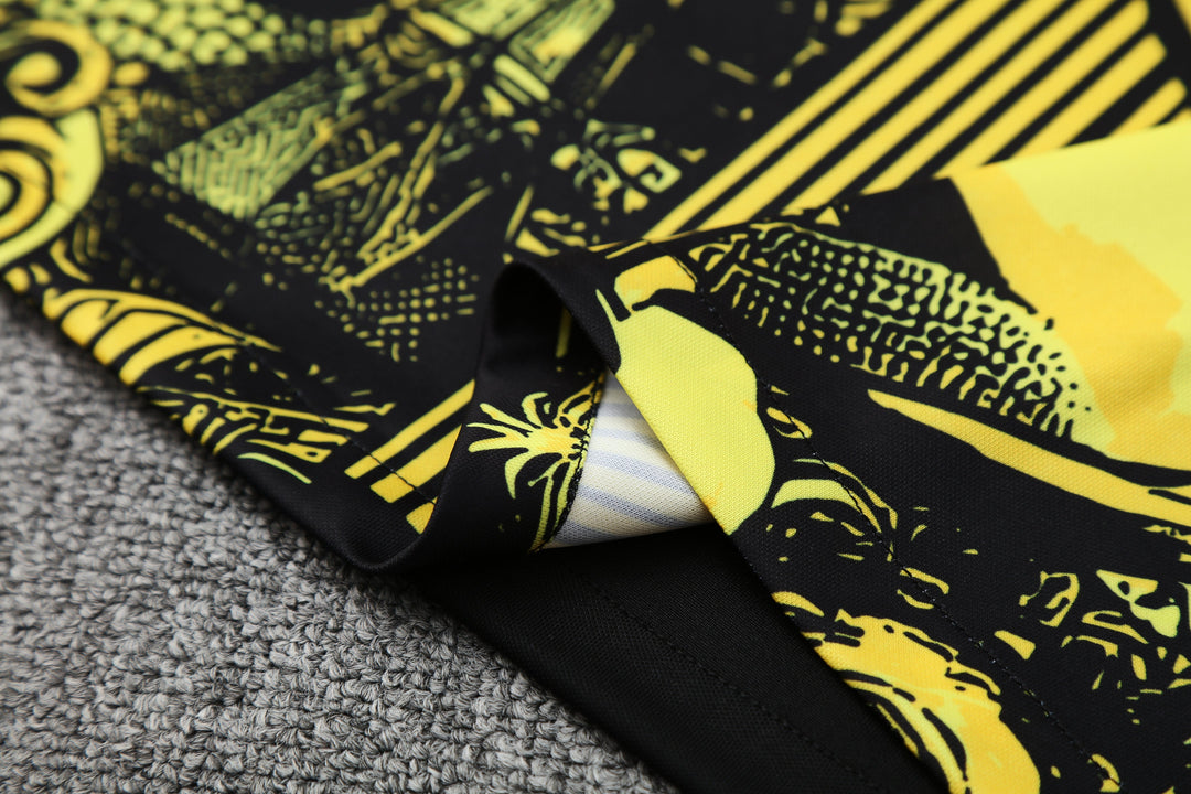 Brazil 2025/26 Training Shirt - Yellow/Black