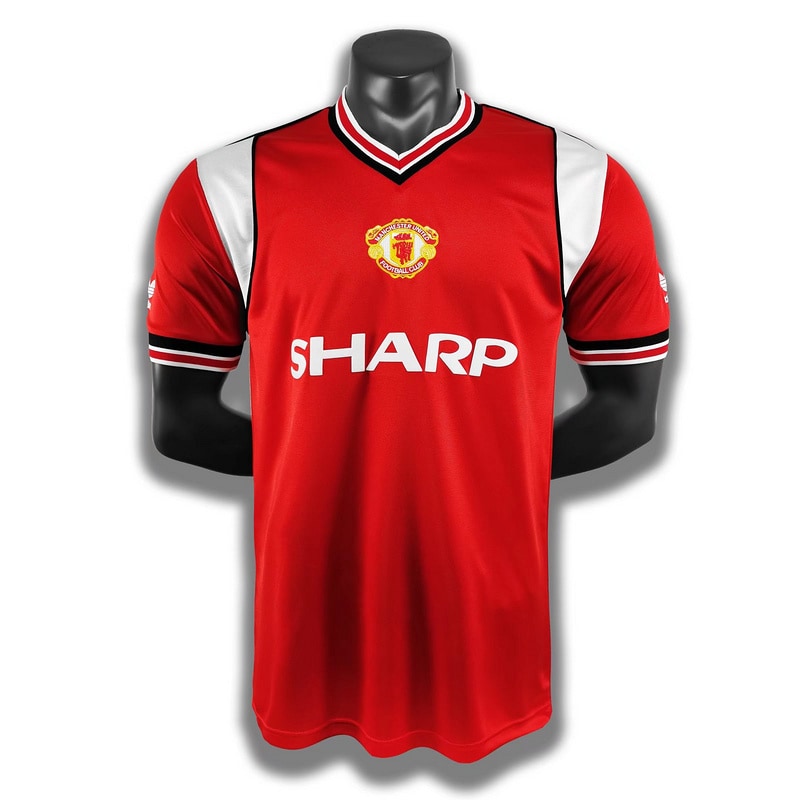 Manchester United 1985 Home Retro Shirt