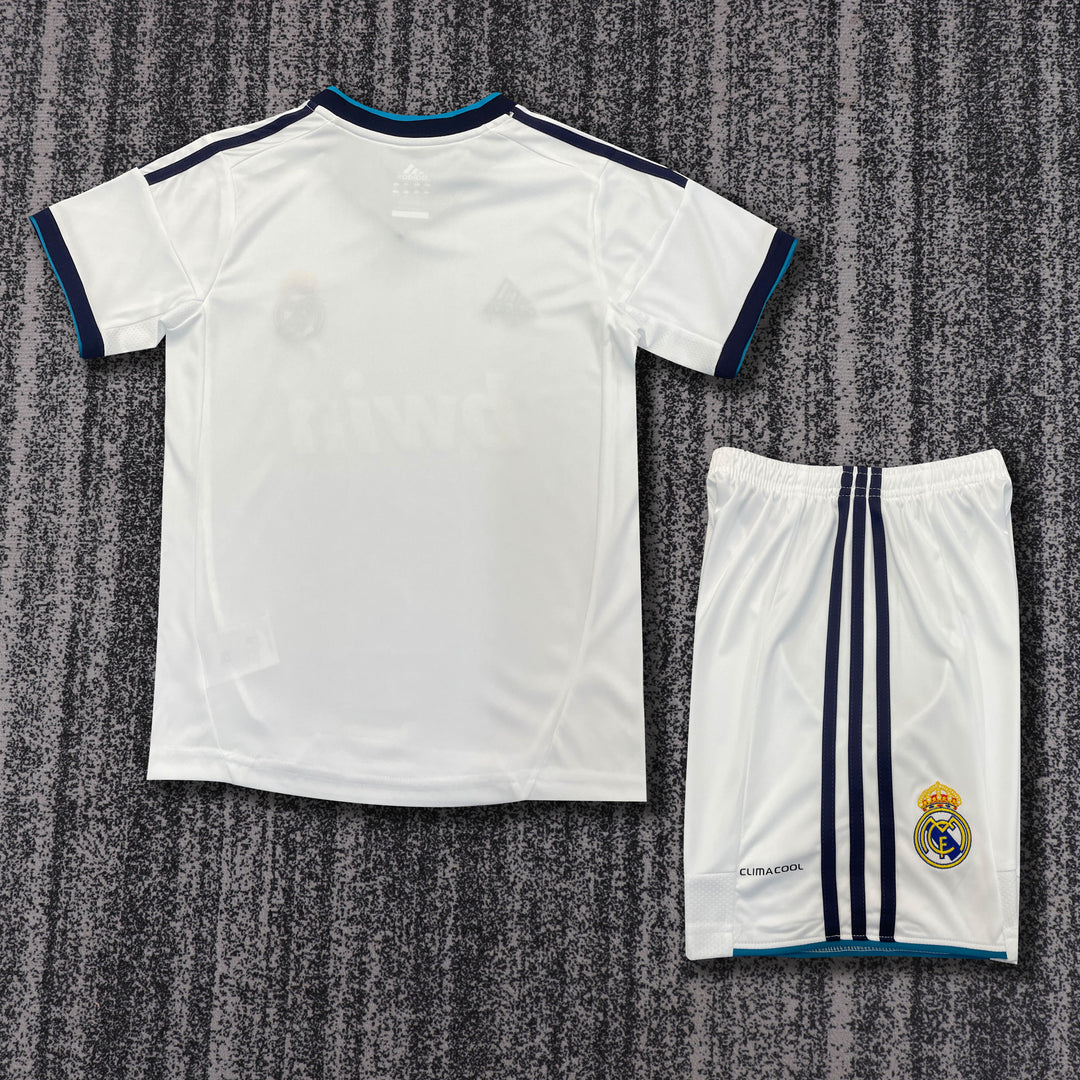Real Madrid 12/13 Children's Home Retro Set