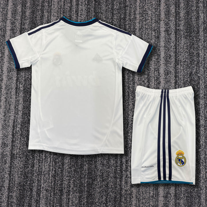 Real Madrid 12/13 Children's Home Retro Set