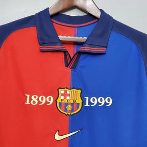 Barcelona 99/00 Home Retro Shirt