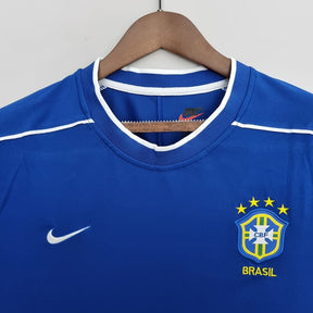 Brazil 1998 Retro Shirt - Blue