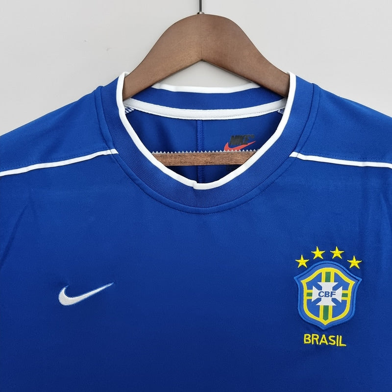 Brazil 1998 Retro Shirt - Blue