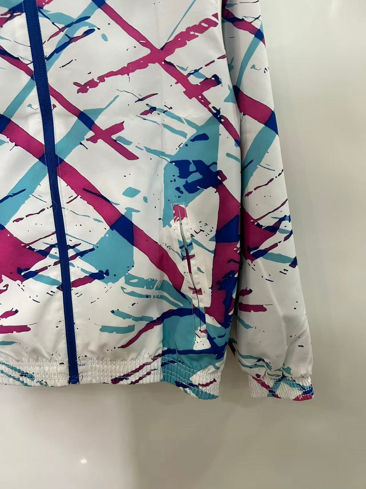 Barcelona Windbreaker Jacket - White