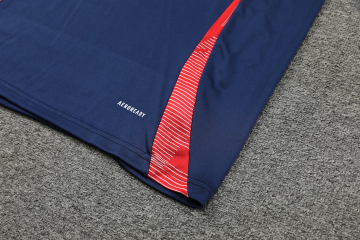 Manchester United 2024/25 Training Shirt - Navy Blue/Orange