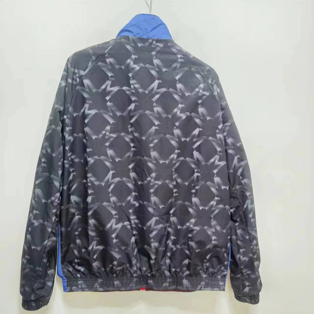 Manchester United 2024/25 Reversible Windbreaker Jacket - Red/Black