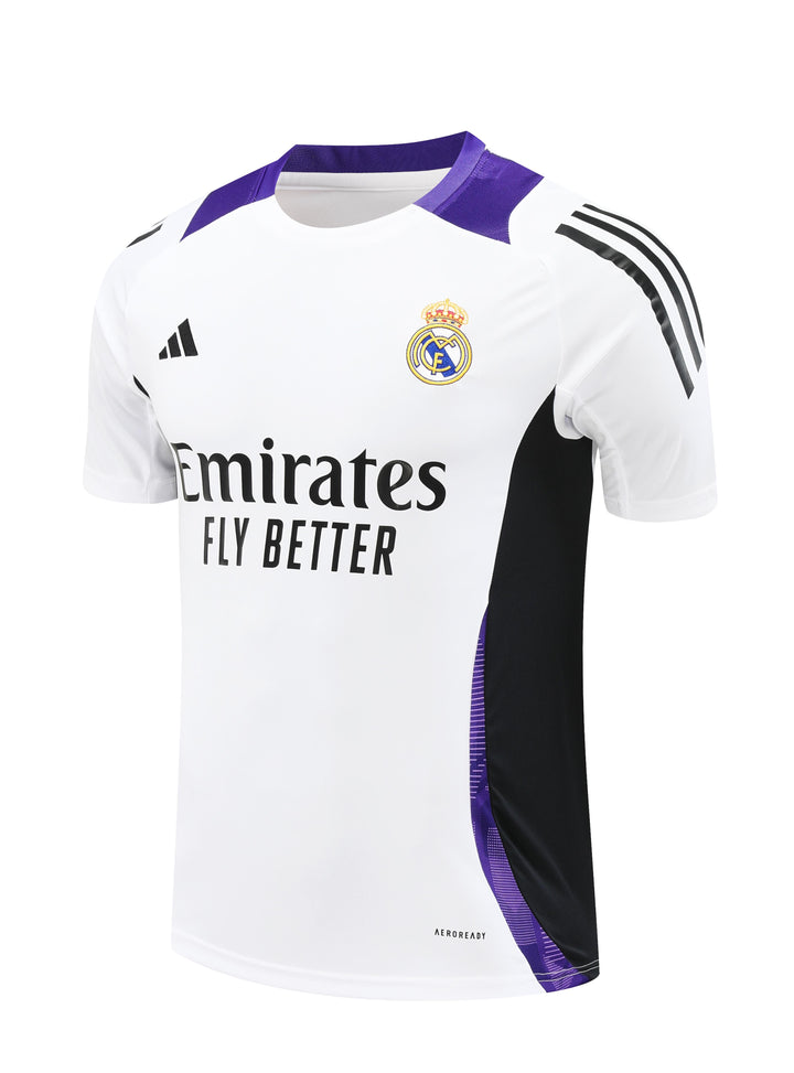 Real Madrid 2024/25 Training Shirt - White/Purple