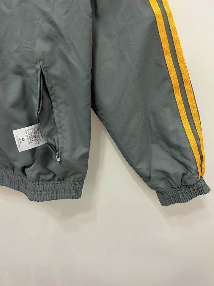Arsenal 1991 Reversible Windbreaker Jacket - Yellow/Gray