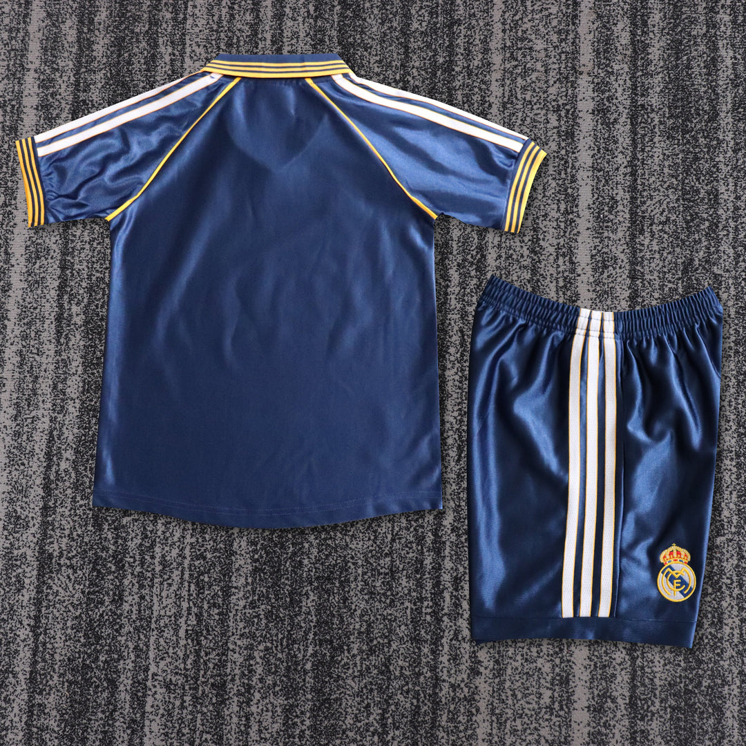 Real Madrid 98/99 Children's Third Retro Set