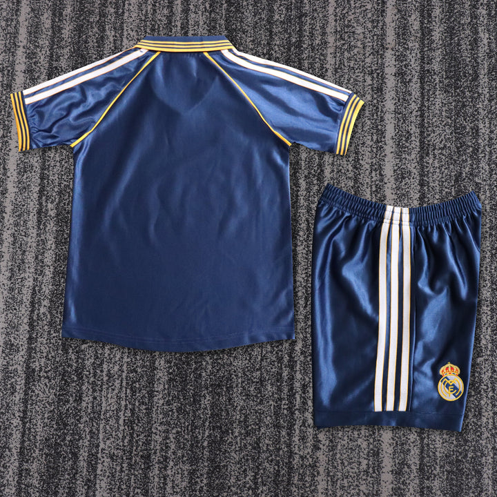 Real Madrid 98/99 Children's Third Retro Set