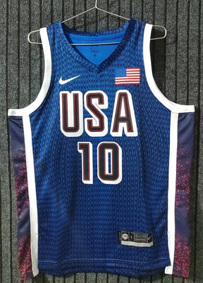 USA basketball Olympics 2024 Jersey - Blue