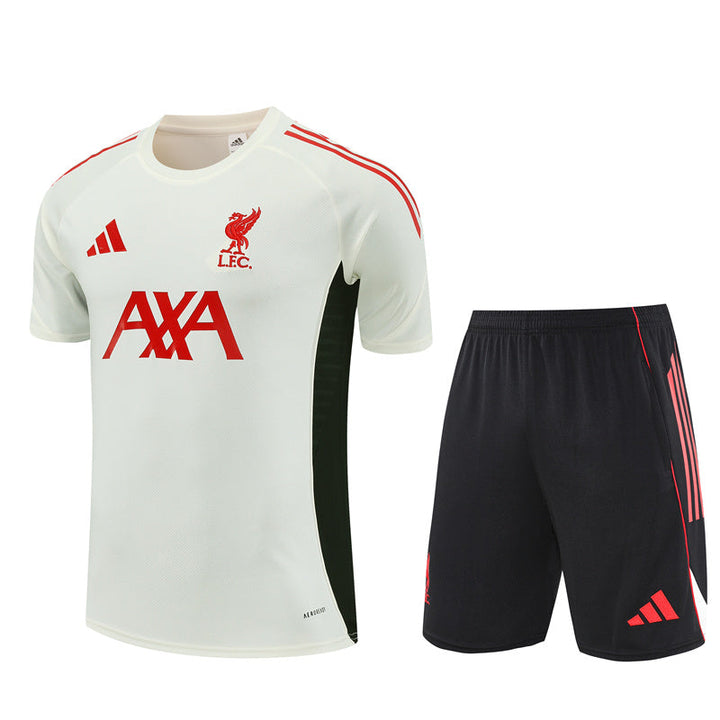 Liverpool Training Kit 25/26 - Cream/Black