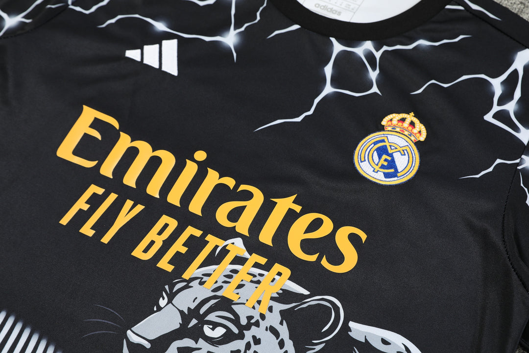 Real Madrid 2024/25 Training Shirt - Black/White