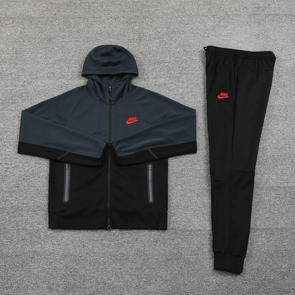 Nike Tech Fleece Set – Dark Grey/Black