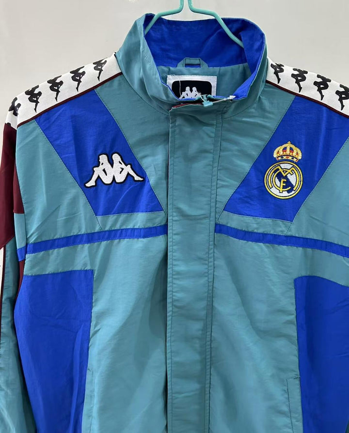Real Madrid 1967 Windbreaker Jacket - Light Blue