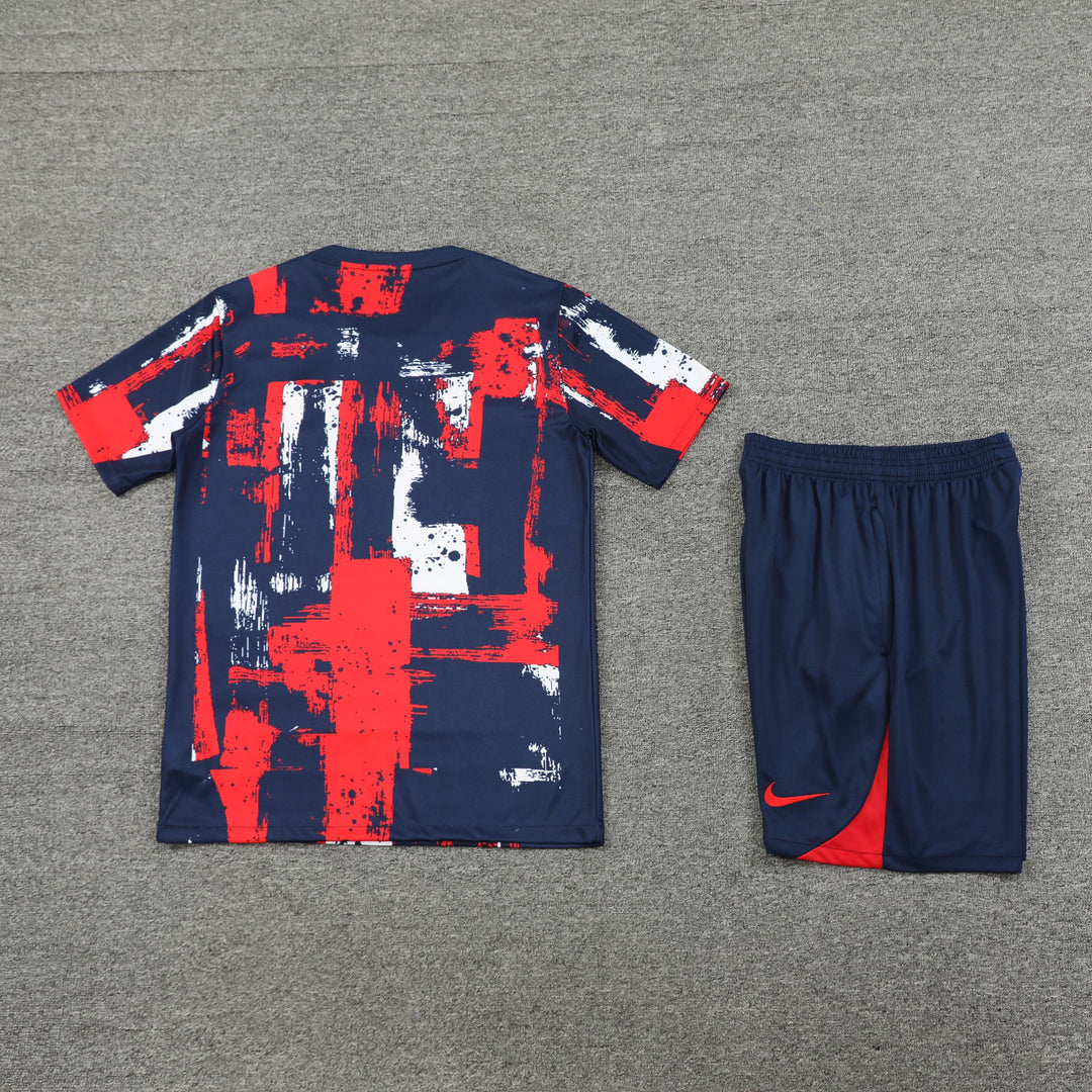 PSG 2024/25 Training Kit - Navy Blue/Red