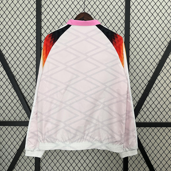 Germany 2024/25 Reversible Windbreaker Jacket - White/Pink