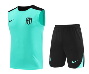 ATLETICO MADRID TANK TOP SET 24/25 - AQUA