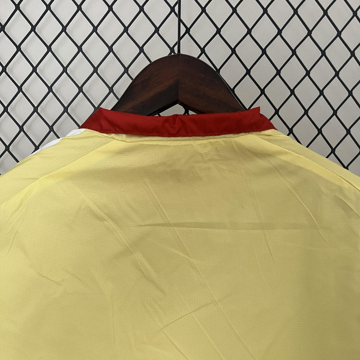 Spain Reversible Windbreaker Jacket - Yellow/Red