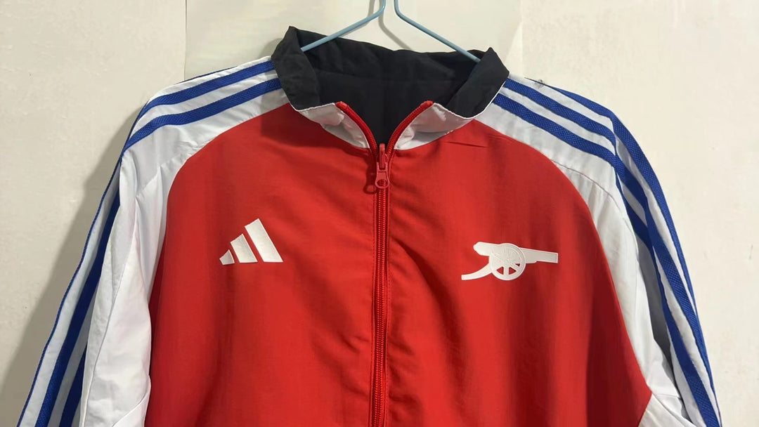 Arsenal Reversible Windbreaker Jacket - Red/Black II