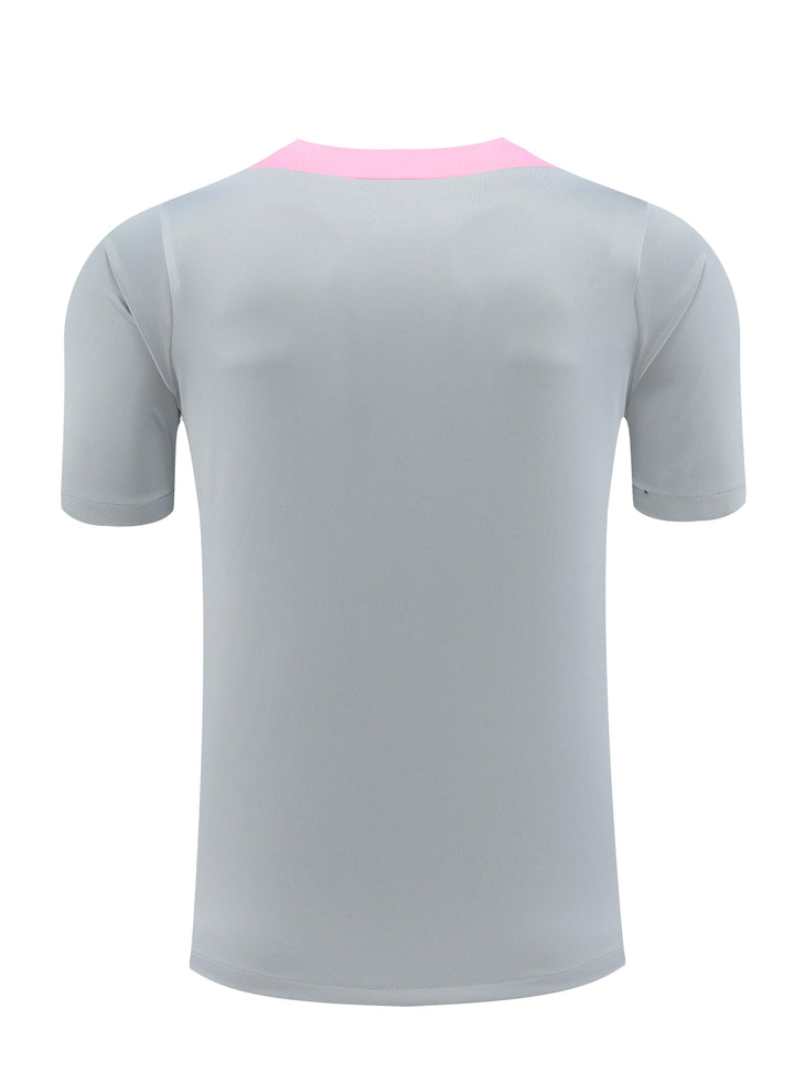 PSG 2024/25 Training Shirt - Gray/Light Pink