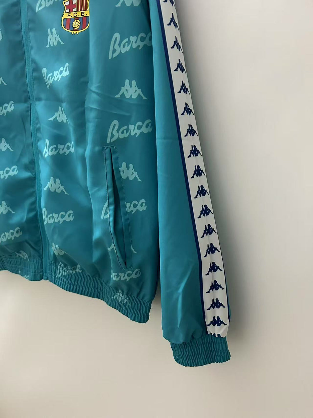 Barcelona 1992 Windbreaker Jacket - Turquoise