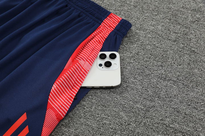 Manchester United 2024/25 Training Short - Navy Blue/Orange