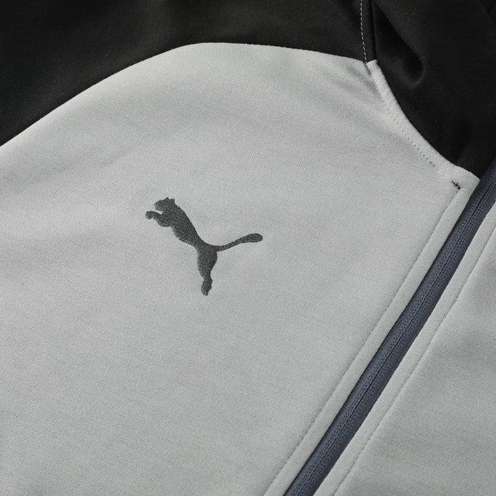 Puma Tech Fleece Set – Light Grey/ Black